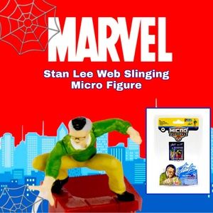 World’s Smallest Micro Action Figures Stan Lee Web Shooter #211 (5068). NEW!